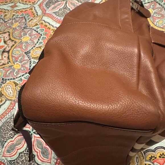 Tan and Black Coach Backpack - Picture 12 of 12